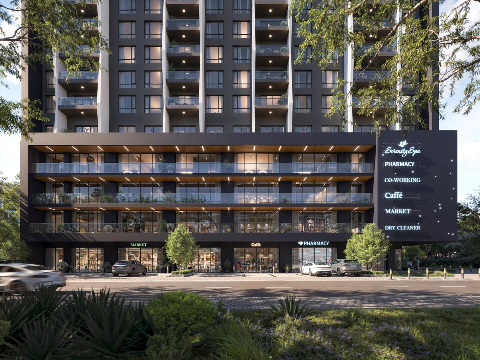Off-plan 1 and 2-bedroom apartments, Brookside Drive